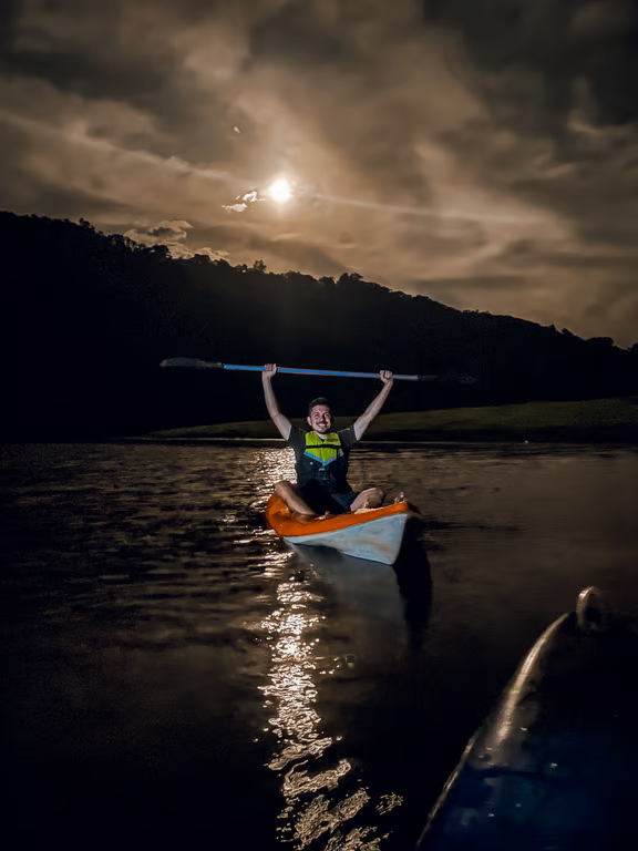 Canoagem da Lua Cheia – Biocachu